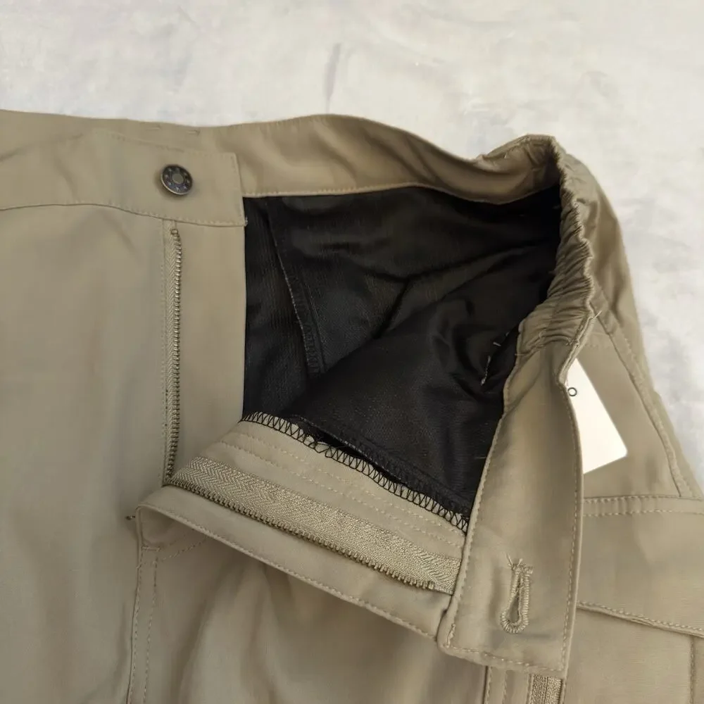 Brand New Flex Camo Tactical Cargo Pants Mens size Large, Inseam 30” Khaki Tan